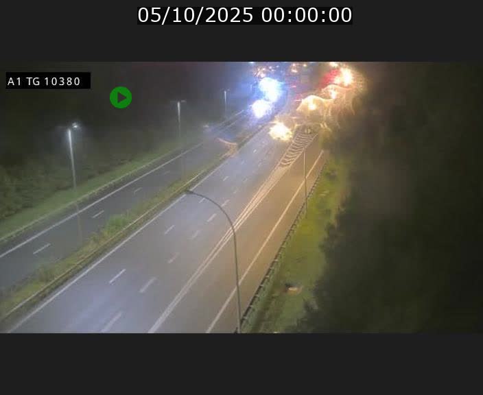 Traffic live webcam Luxembourg Senningerberg - A1 direction Luxembourg Kirchberg - BK 10.3