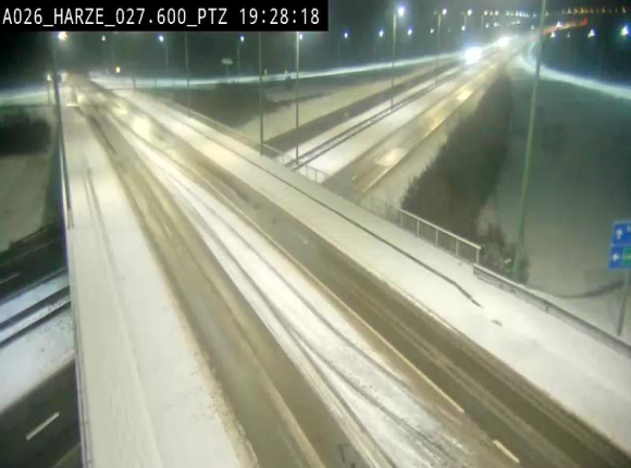 Caméra autoroute Belgique - Sougné-Remouchamps,E25 direction Luxembourg