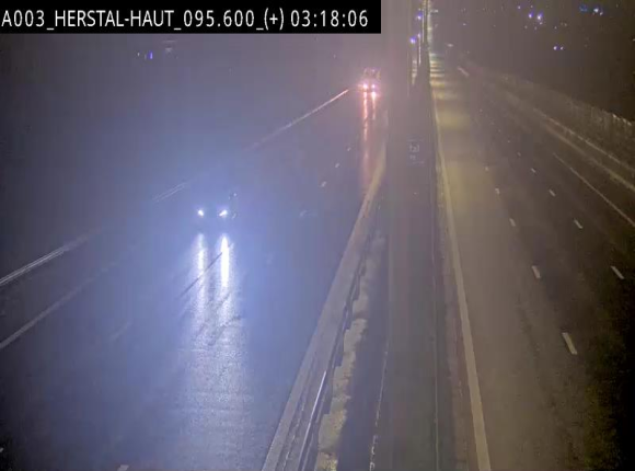 Webcam autoroute Belgique - Herstal - E40 direction Aix-la-Chapelle - BK 97