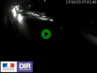 Webcam routière à Saint-Etienne-Terrenoire sur la RN88 avant la jonction entre l'A72 et le Boulevard Périphérique de Saint-Etienne