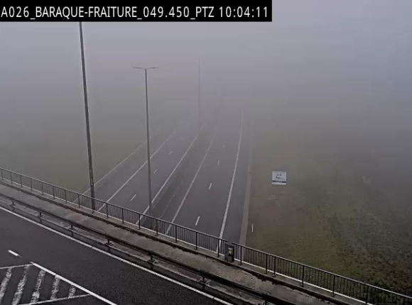 Webcam à la Baraque de Fraiture à la jonction entre l'E25 et la N89 à hauteur de Vielsalm