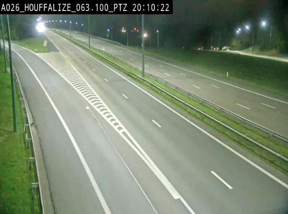 Caméra autoroute Belgique - Houffalize, E25 direction Liège