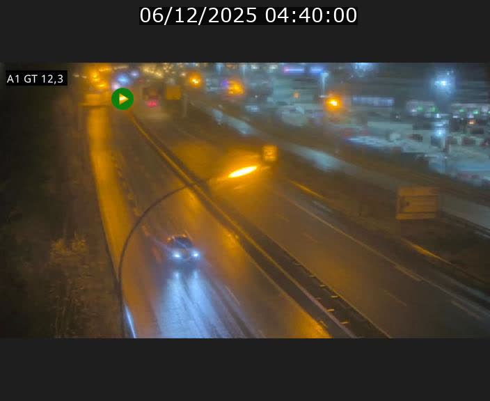 Traffic live webcam Luxembourg Senningerberg - A1 direction Allemagne - BK 12.3