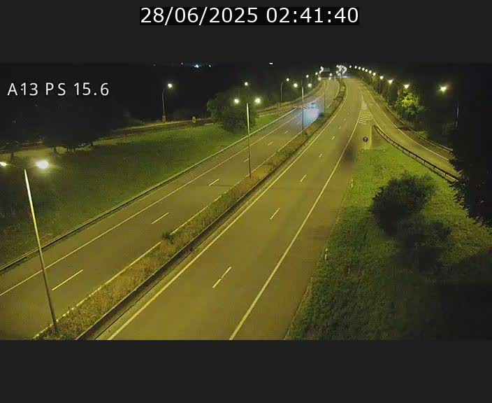 Traffic live webcam Luxembourg Kayl - A13 direction Dudelange - BK 15.6