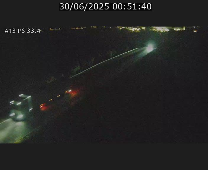 Webcam trafic sur A13 à hauteur de Mondorf-les-Bains en direction d'Altwies