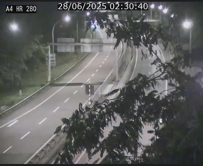 Webcam traffic A4 Luxembourg - BK 0.2 - P+R Bouillon (direction Luxembourg)