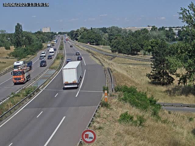 Caméra autoroute France - A31, Metz-centre direction Thionville