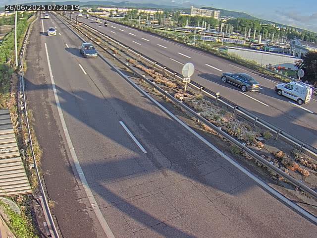 Caméra autoroute France - A31, Yutz direction Metz