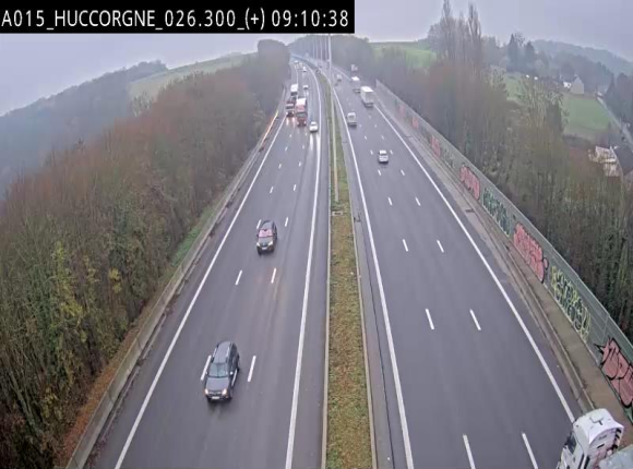 Webcam autoroute Belgique - Viaduc de Huccorgne - E42