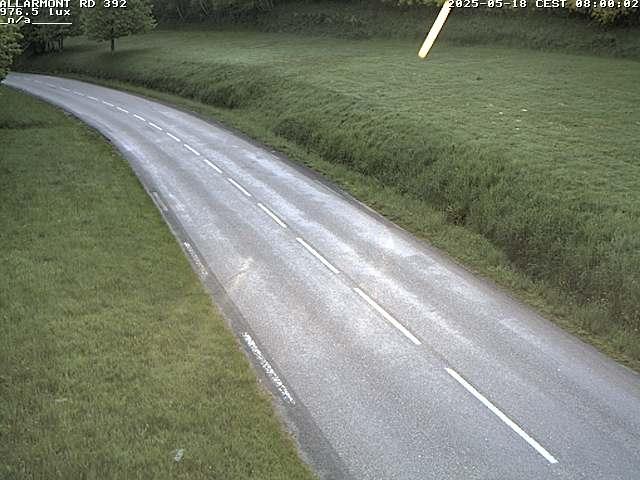 Webcam à Allarmont dans les Vosges, sur la RD392