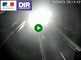 Caméra sur la Nationale 90 (N90) à La Léchère, en direction et à proximité d'Albertville