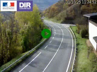 Caméra trafic sur la N90 à Bourg-Saint-Maurice, en provenance d'Aoste et en direction d'Albertville