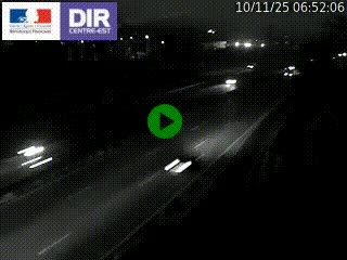 Caméra routière à hauteur de la sortie 15 Chambéry-centre au PK 4,103 en direction d'Albertville