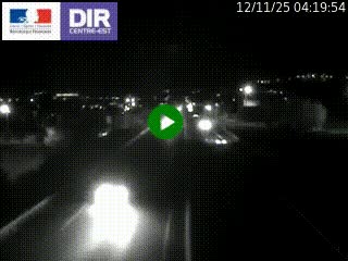 Caméra autoroute à Saint-Etienne (Les Littes) à hauteur du Ikea Saint-Etienne sur l'A72 en direction de Roanne