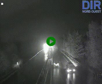 Webcam sur le périphérique de Caen (N814) à l'est de la ville, à Mondeville hauteur de la sortie 2, Presqu'île-Rives de l'Orne, au bout de l'autoroute A13