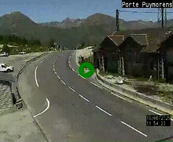 Webcam Col du Puymorens sur N320, en direction de Pas de la Casa (Andorre)