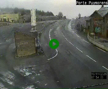 Webcam Col du Puymorens sur N320, en direction de Pas de la Casa (Andorre)