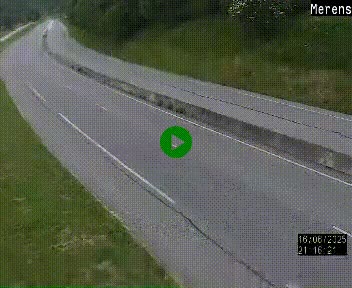 Webcam Ax-les-Thermes sur N20, en direction d'Andorre