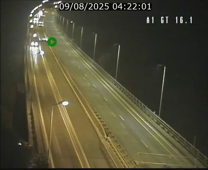 Traffic live webcam Luxembourg Niederanven - A1 direction Allemagne - BK 16.1