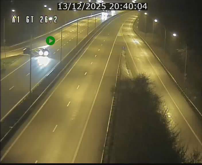 Traffic live webcam Luxembourg Grevenmacher - A1 direction Allemagne - BK 26.2