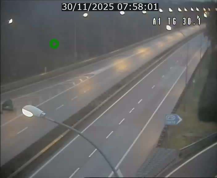 Traffic live webcam Luxembourg Grevenmacher - A1 direction Luxembourg - BK 30.1