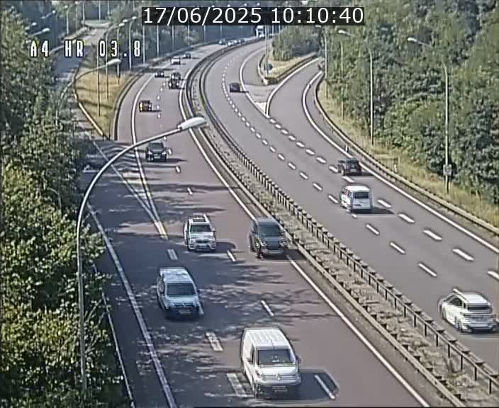 Webcam traffic A4 Luxembourg - BK 3.8 - Leudelange (direction Esch sur Alzette)