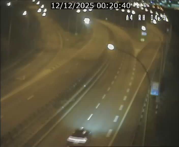 Traffic live webcam Luxembourg Leudelange - A4 - BK 4.9 - direction Luxembourg