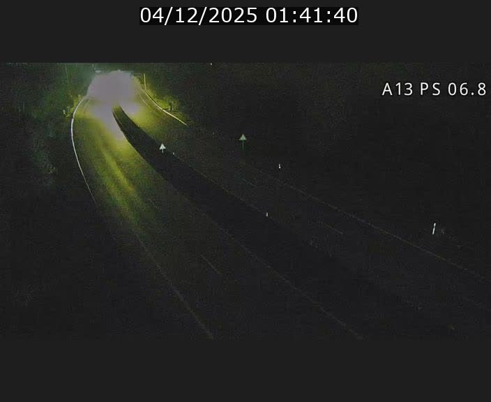 Traffic live webcam Luxembourg Ehlerange - A13 direction Esch-sur-Alzette - BK 6.8