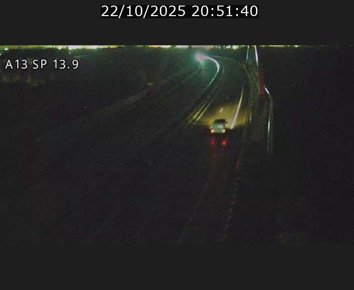 Traffic live webcam Luxembourg Kayl - A13 direction Esch-sur-Alzette/Luxembourg-ville - BK 13.9