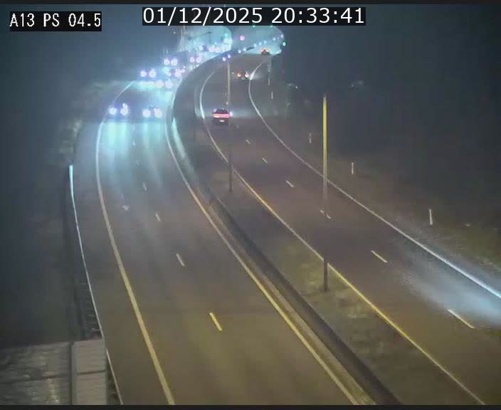 Traffic live webcam Luxembourg Differdange - A13 direction Esch-sur-Alzette - BK 4.5