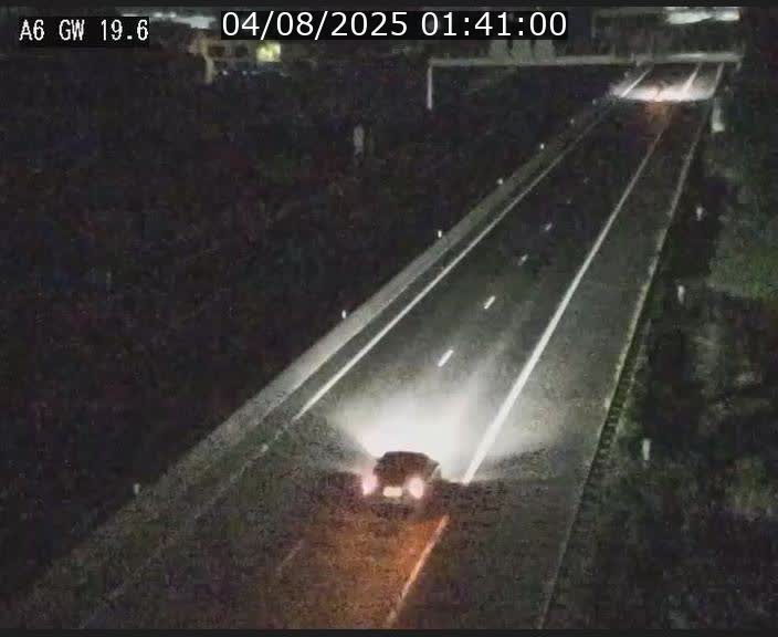 Traffic live webcam Luxembourg - Steinfort - A6 - BK 19.6 - direction Belgique