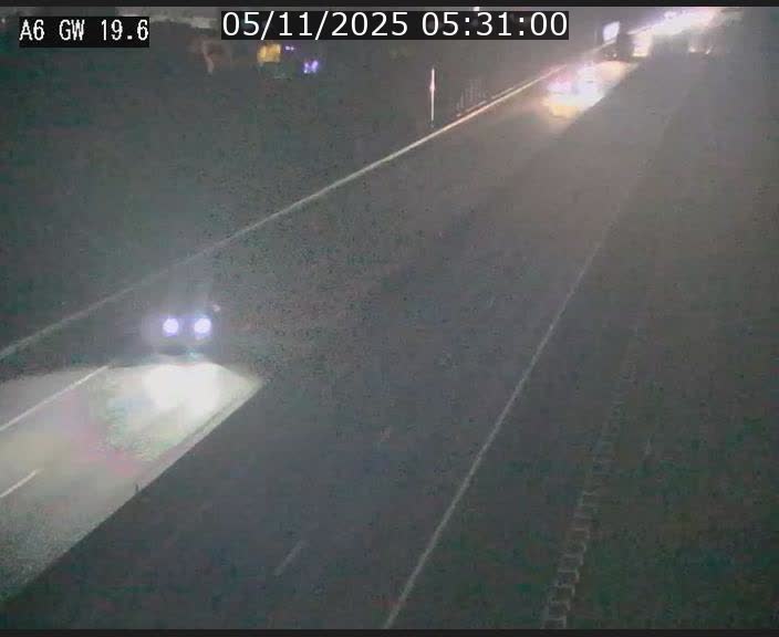 Traffic live webcam Luxembourg - Steinfort - A6 - BK 19.6 - direction Belgique