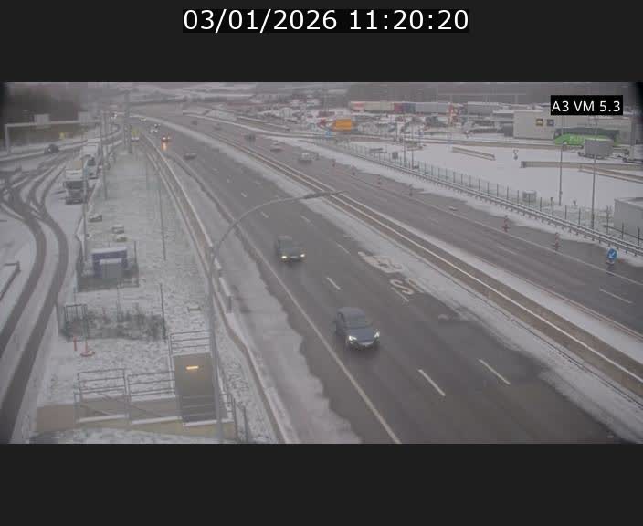 Traffic live webcam Luxembourg Aire de Berchem - A3 - BK 5 - direction France
