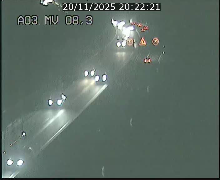 Webcam Autoroute après la Croix de Bettembourg en direction de Luxembourg sur l'A3