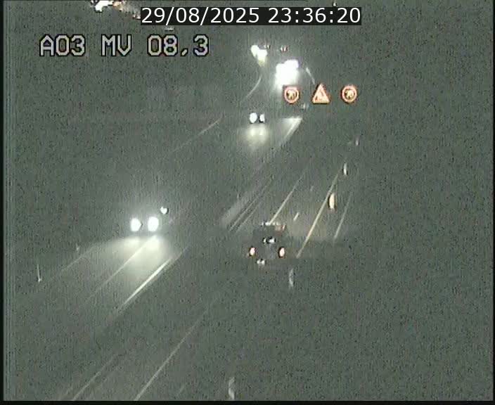 Webcam Autoroute après la Croix de Bettembourg en direction de Luxembourg sur l'A3