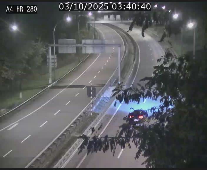 Webcam traffic A4 Luxembourg - BK 0.2 - P+R Bouillon (direction Luxembourg)
