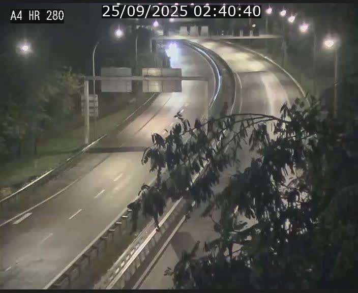 Webcam traffic A4 Luxembourg - BK 0.2 - P+R Bouillon (direction Luxembourg)