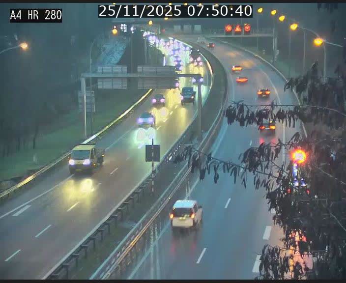 Webcam traffic A4 Luxembourg - BK 0.2 - P+R Bouillon (direction Luxembourg)