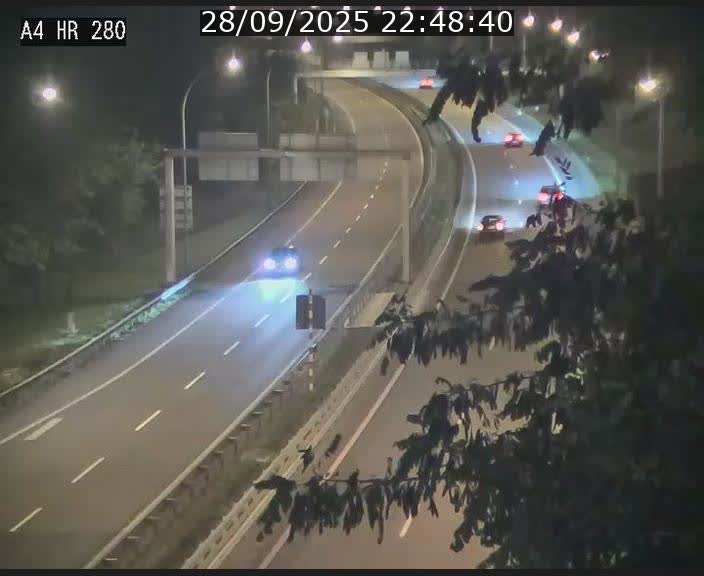 Webcam traffic A4 Luxembourg - BK 0.2 - P+R Bouillon (direction Luxembourg)