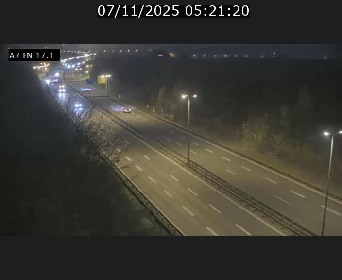 Caméra trafic Luxembourg - A7, Merscherbierg direction Mersch