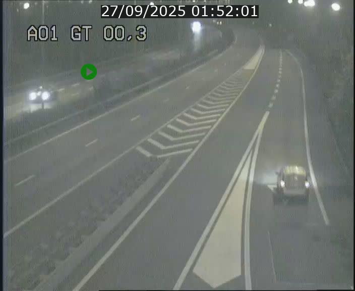 Traffic live webcam Luxembourg Croix de Gasperich - A1 direction Kirchberg - BK 0.3