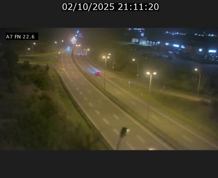 Caméra trafic Luxembourg - A7, Colmar-berg direction Mersch