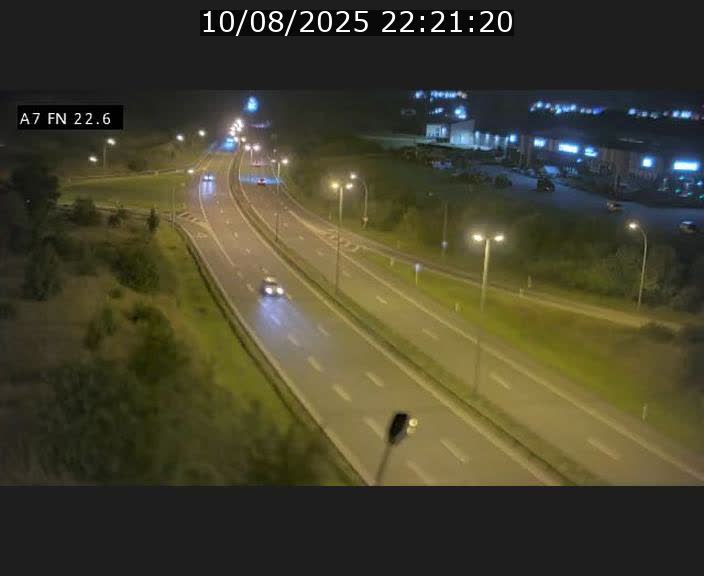 Caméra trafic Luxembourg - A7, Colmar-berg direction Mersch