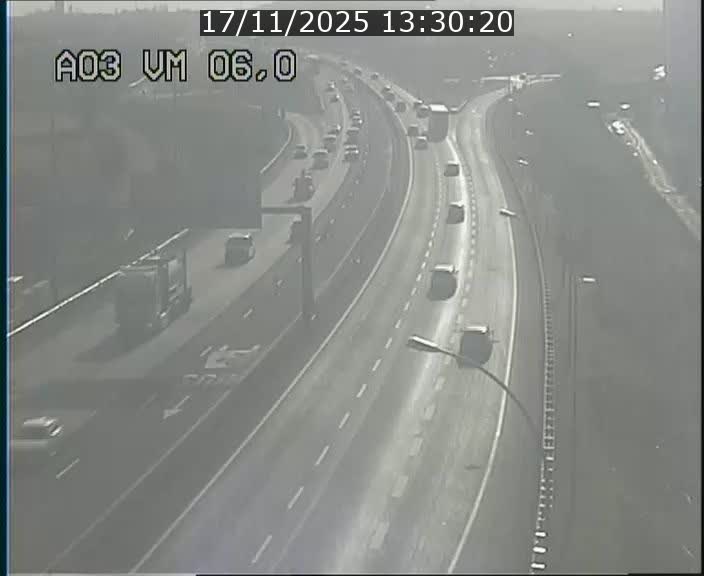 Traffic live webcam Luxembourg Aire de Berchem - A3 - BK 6 - direction France