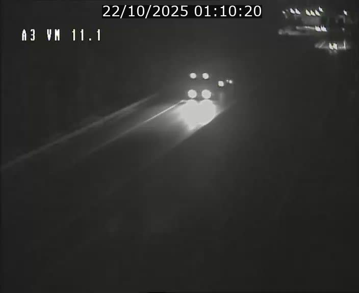 Webcam à la frontière franco-luxembourgeoise, avant la Croix de Bettembourg - BK 11.1 - direction Luxembourg-ville