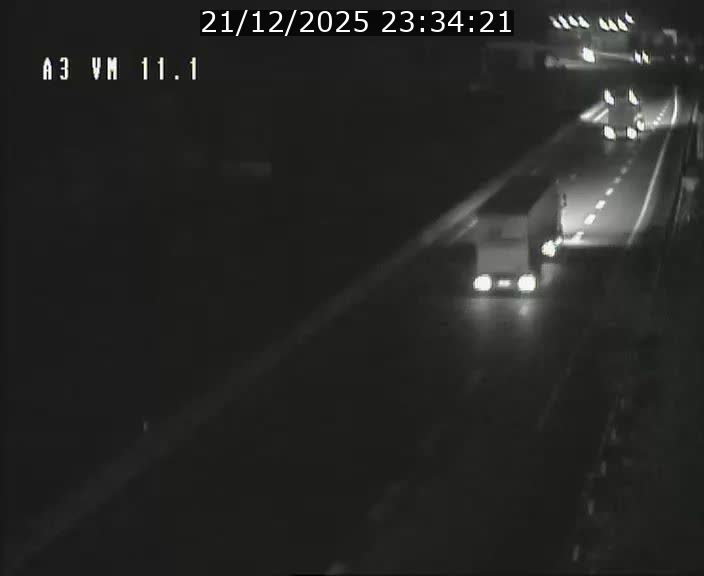 Webcam à la frontière franco-luxembourgeoise, avant la Croix de Bettembourg - BK 11.1 - direction Luxembourg-ville