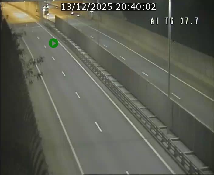 Traffic live webcam Luxembourg Kirchberg - A1 direction Luxembourg-ville - BK 7.7