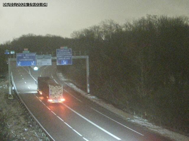 Caméra autoroute France - Biffurcation A31/A33, Laxou direction Nancy