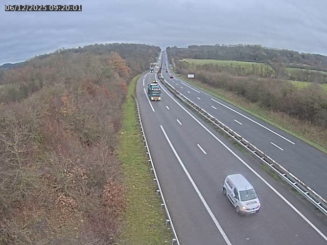 Caméra autoroute France - A33, Saint-Nicolas-de-Port direction Lunéville