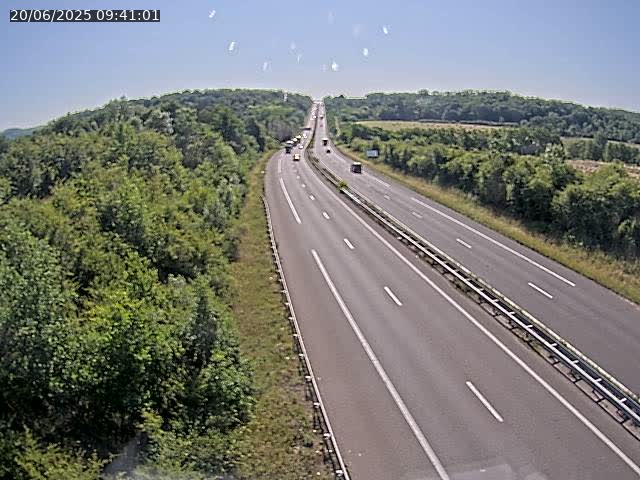 Caméra autoroute France - A33, Saint-Nicolas-de-Port direction Lunéville